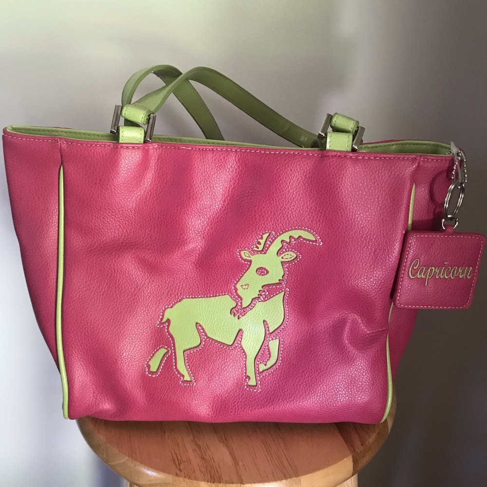 Capricorn ♑️ Vinyl Tote - Picture 3 of 4